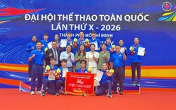 Hà Nội tạm chiếm ưu thế tại Đại hội Thể thao toàn quốc