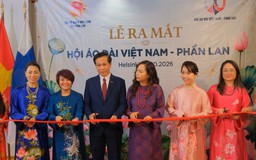 Ra mắt Hội Áo dài Việt Nam tại Phần Lan