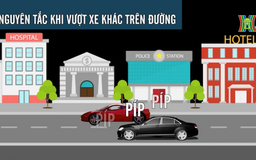Nguyên tắc khi vượt xe khác trên đường