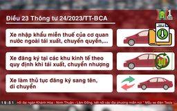 Những trường hợp bị thu hồi đăng ký biển số xe