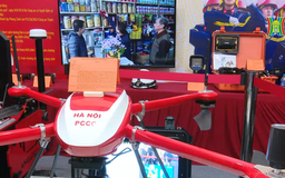 Máy bay không người lái hỗ trợ công tác PCCC