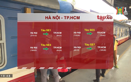 Đường sắt thay đổi giờ đi, đến các ga