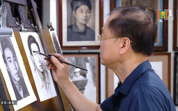 Vẽ tranh truyền thần ở Hà Nội