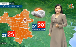 Dự báo thời tiết | 14/10/2023