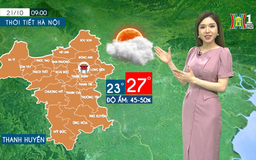 Dự báo thời tiết | 22/10/2023