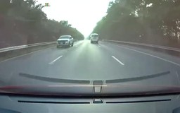 Truy tìm lái xe đi ngược chiều trên Đại lộ Thăng Long
