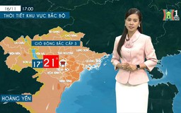 Dự báo thời tiết | 17/11/2023