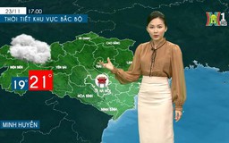 Dự báo thời tiết | 24/11/2023