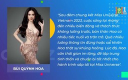 Bùi Quỳnh Hoa nhận phản ứng trái chiều sau Miss Universe