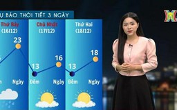 Dự báo thời tiết | 16/12/2023