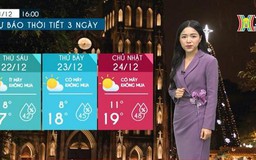 Dự báo thời tiết | 22/12/2023