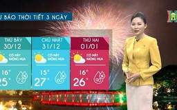 Dự báo thời tiết | 30/12/2023