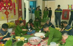 Cùng chiến sĩ phòng cháy chữa cháy đón Tết
