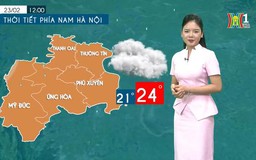Dự báo thời tiết chiều và tối | 22/02/2024