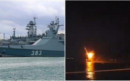 Ukraine phá hủy tàu chiến Nga gần Crimea