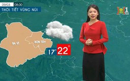 Dự báo thời tiết chiều và tối | 08/03/2024