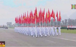 Kiểm tra huấn luyện diễu binh kỷ niệm chiến thắng Điện Biên Phủ