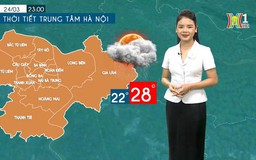 Dự báo thời tiết chiều và tối | 23/03/2024