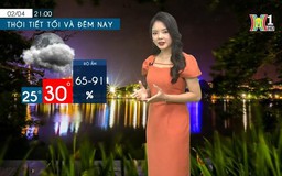 Dự báo thời tiết chiều và tối | 02/04/2024