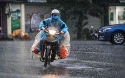 Hà Nội mưa lớn, nguy cơ ngập úng cao
