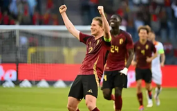 Bỉ thắng dễ Montenegro trước thềm Euro 2024