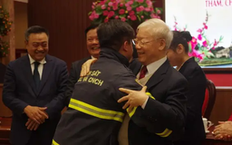 Tình cảm người lính cứu hỏa với Tổng Bí thư Nguyễn Phú Trọng