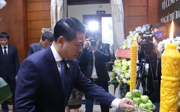 Lào tổ chức Lễ Quốc tang tưởng niệm Tổng Bí thư Nguyễn Phú Trọng