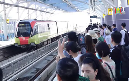Đường sắt Nhổn - ga Hà Nội góp phần giảm ùn tắc