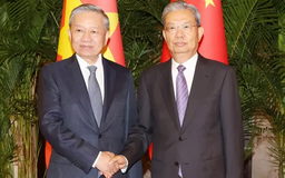 Tổng Bí thư, Chủ tịch nước hội kiến Ủy viên trưởng Nhân đại toàn quốc Trung Quốc