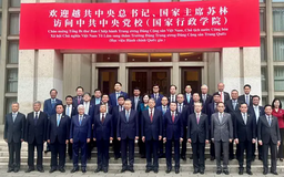 Tổng Bí thư, Chủ tịch nước Tô Lâm thăm và làm việc tại Trường Đảng Trung ương Trung Quốc
