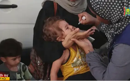 Bắt đầu chiến dịch tiêm vaccine phòng bại liệt tại Gaza