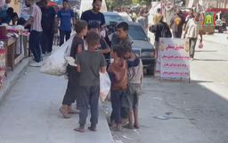 Trẻ em Gaza không thể đến trường do xung đột