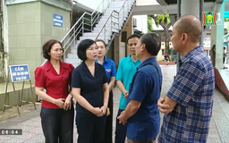 MTTQ quận Ba Đình thăm hỏi, động viên nạn nhân bão Yagi