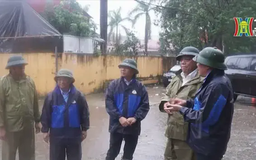 Giám đốc Công an Thành phố kiểm tra công tác chống lũ
