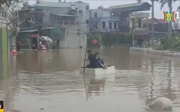 Phường Cự Khối di dời người dân khu vực bị lụt