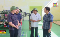Lãnh đạo thành phố kiểm tra khắc phục hậu quả mưa bão