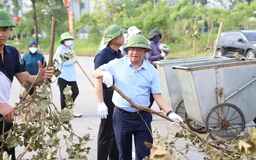 Mê Linh phát động tổng vệ sinh môi trường