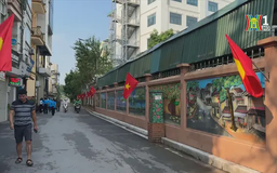 Phường Xuân La hoàn thành công trình tranh tường bích họa