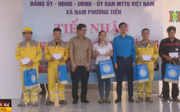 Hỗ trợ người dân Nam Phương Tiến vượt qua lũ bão