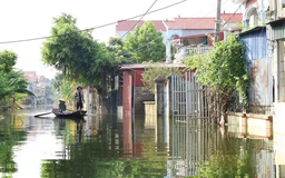 Ngoại thành Hà Nội còn 10.638 người bị ảnh hưởng ngập lụt