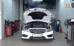 Mercedes-Benz Việt Nam hỗ trợ khách có xe ngập nước do bão