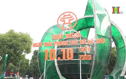 Thủ đô rực rỡ cờ hoa mừng ngày giải phóng