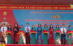 Huyện Gia Lâm khánh thành, gắn biển công trình ba trường học