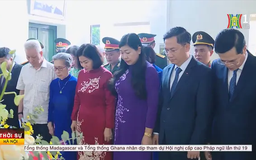 Lãnh đạo TP dâng hương tưởng niệm Trung tướng Vương Thừa Vũ