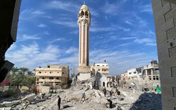 Hàng loạt di tích lịch sử ở Dải Gaza bị tàn phá