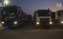 Israel cho phép 50 xe tải chở hàng viện trợ vào Gaza