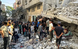 Israel không kích Dải Gaza, ít nhất 87 người thiệt mạng