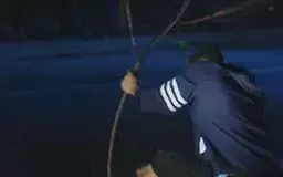 Mất an toàn giao thông do đường không đèn chiếu sáng