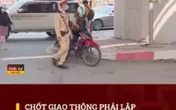 Chốt giao thông phải lập ở nơi không bị khuất tầm nhìn