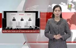 Những thỏa thuận lịch sử trong ngành sản xuất ô tô | Nhìn ra thế giới | 25/12/2024